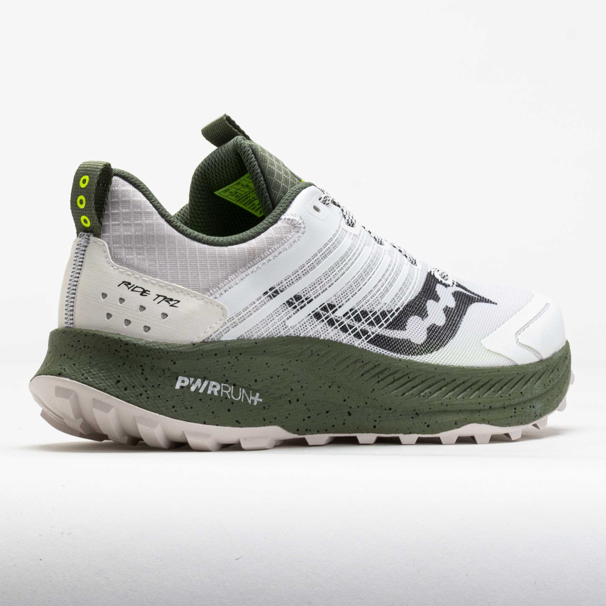 Saucony Ride TR 2 Men's White/Olivine - 6