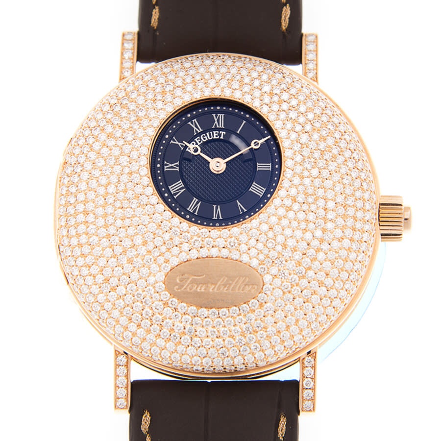 Breguet Classique Hand Wind Diamond Gold Dial Men's Watch 1808BR/92/9W6/DD00 - 2