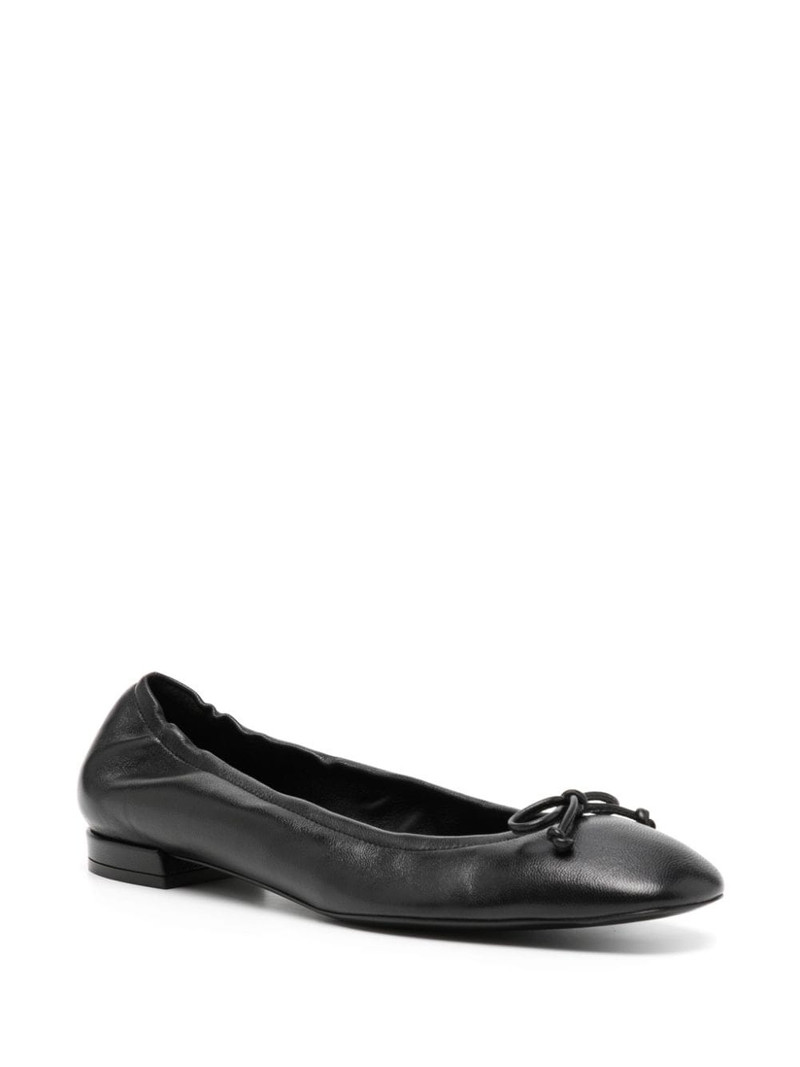 Stuart Weitzman 15mm leather ballerina shoes outlook
