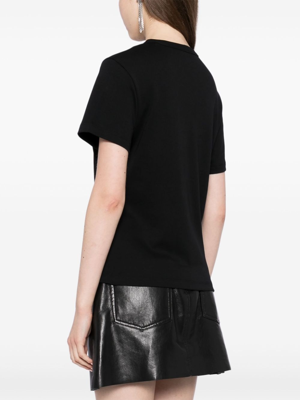 logo slim T-shirt - 4