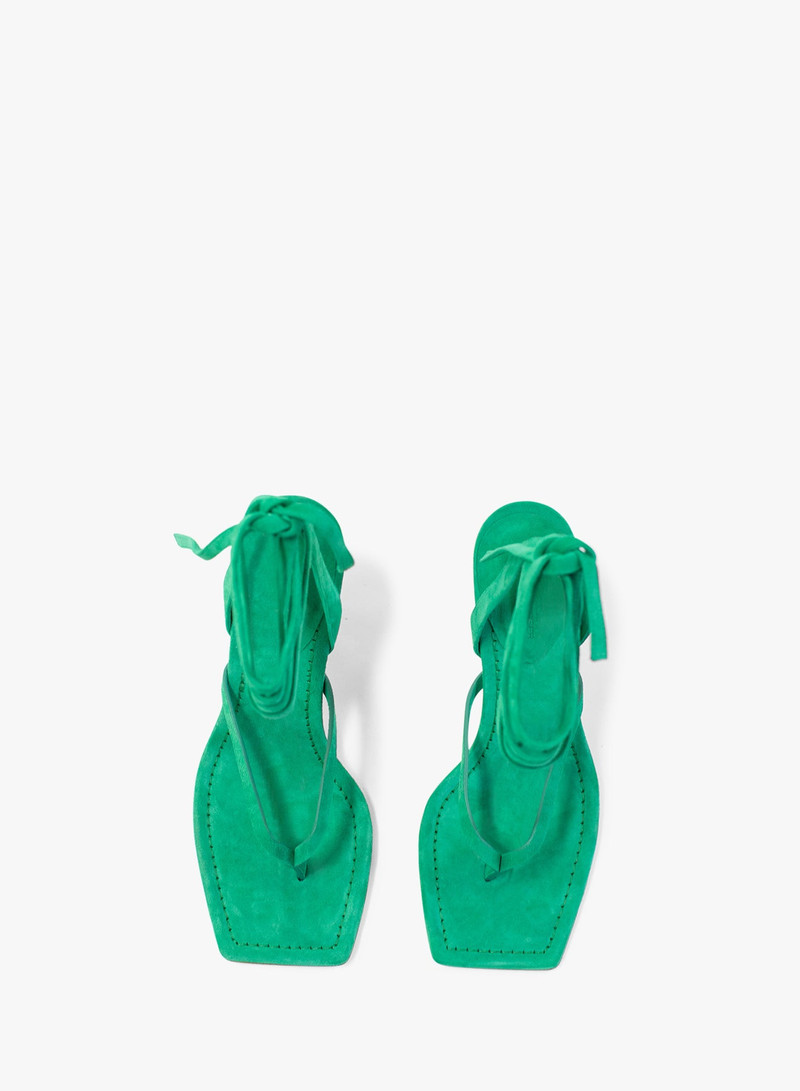 Frida Flip Flop Suede Heel 3