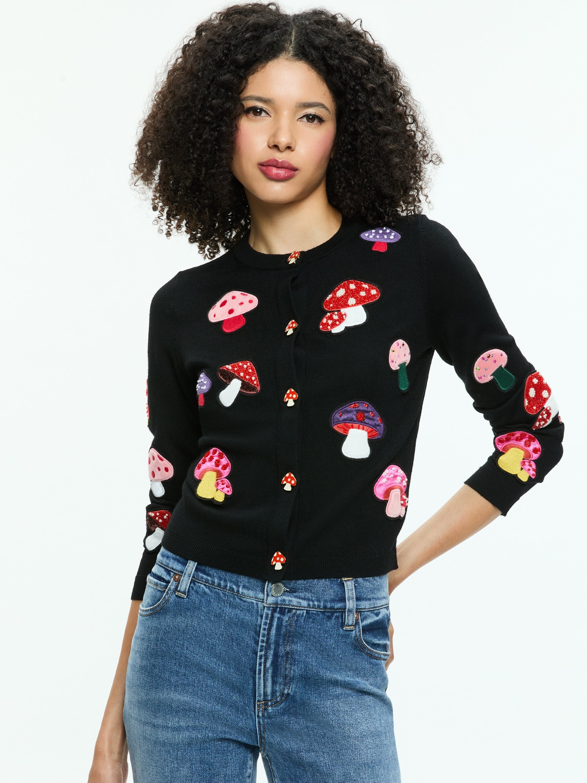 RUTHY MUSHROOM CARDIGAN - 2