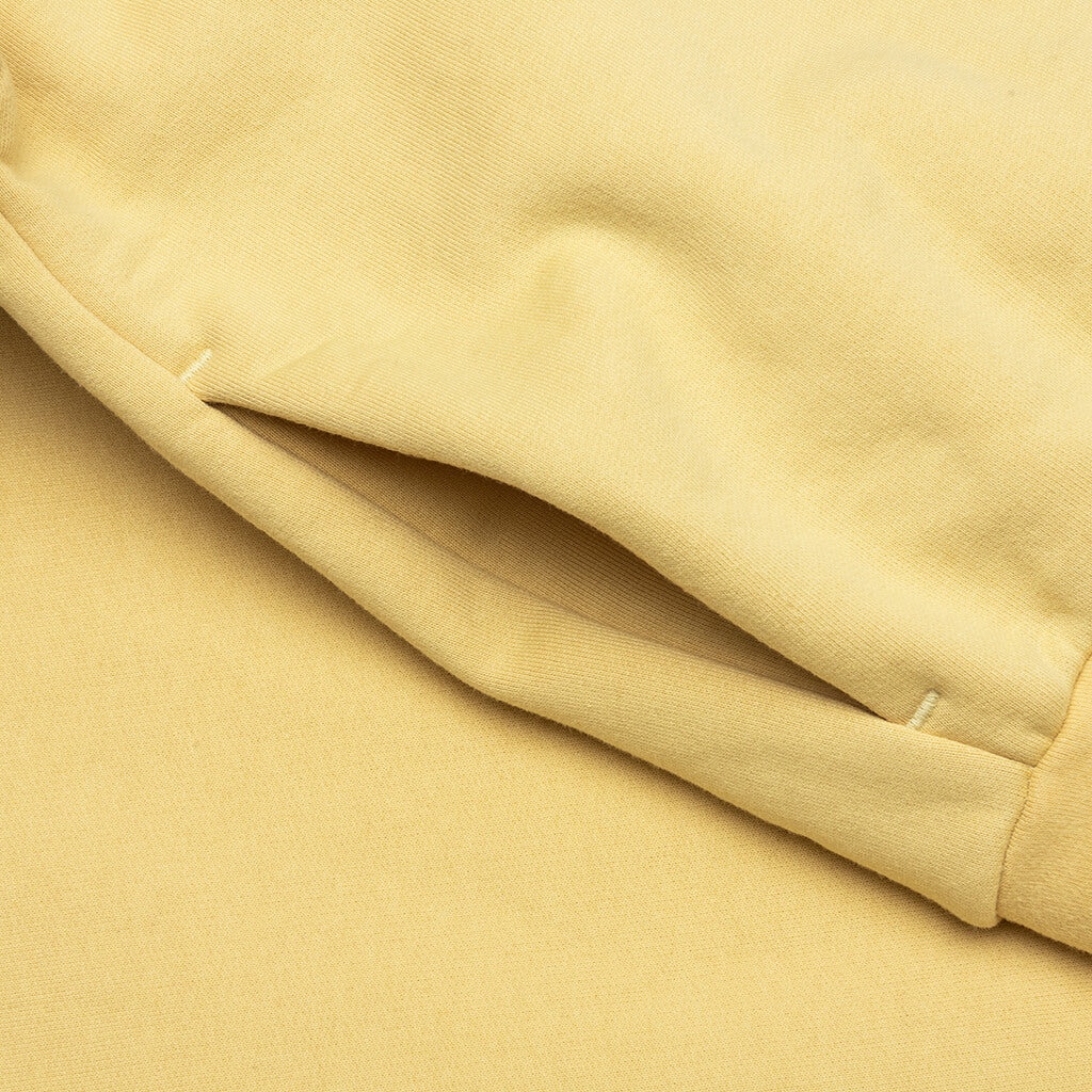 HEAVY FLEECE CREWNECK - AMBER - 4