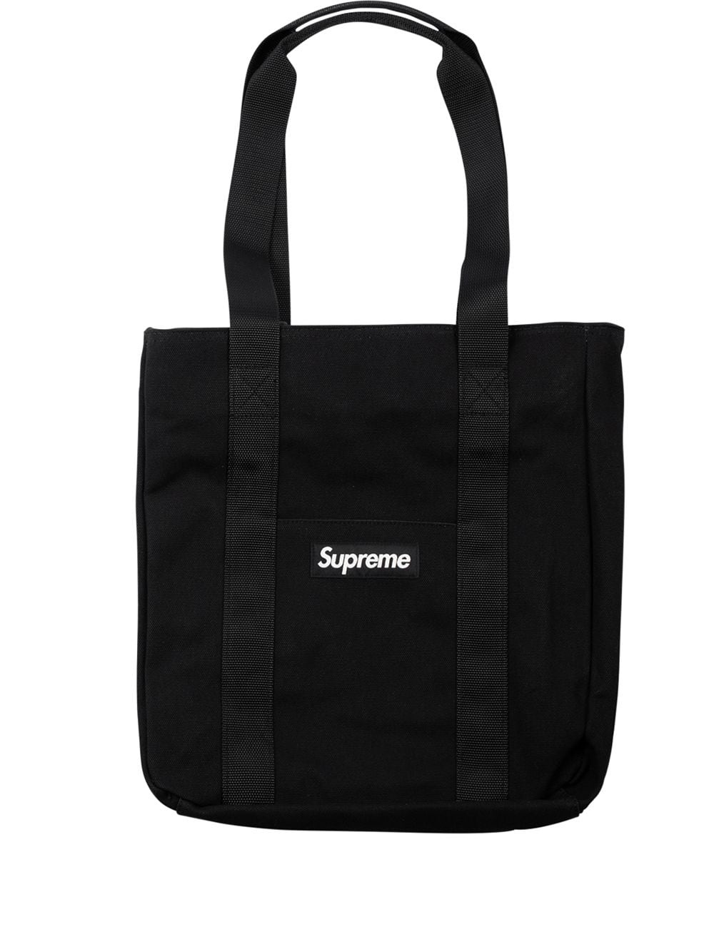 logo-patch tote bag - 1