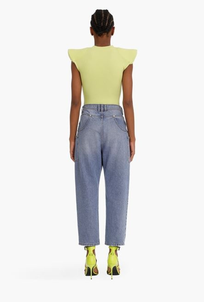 Faded blue denim boyfriend jeans 3