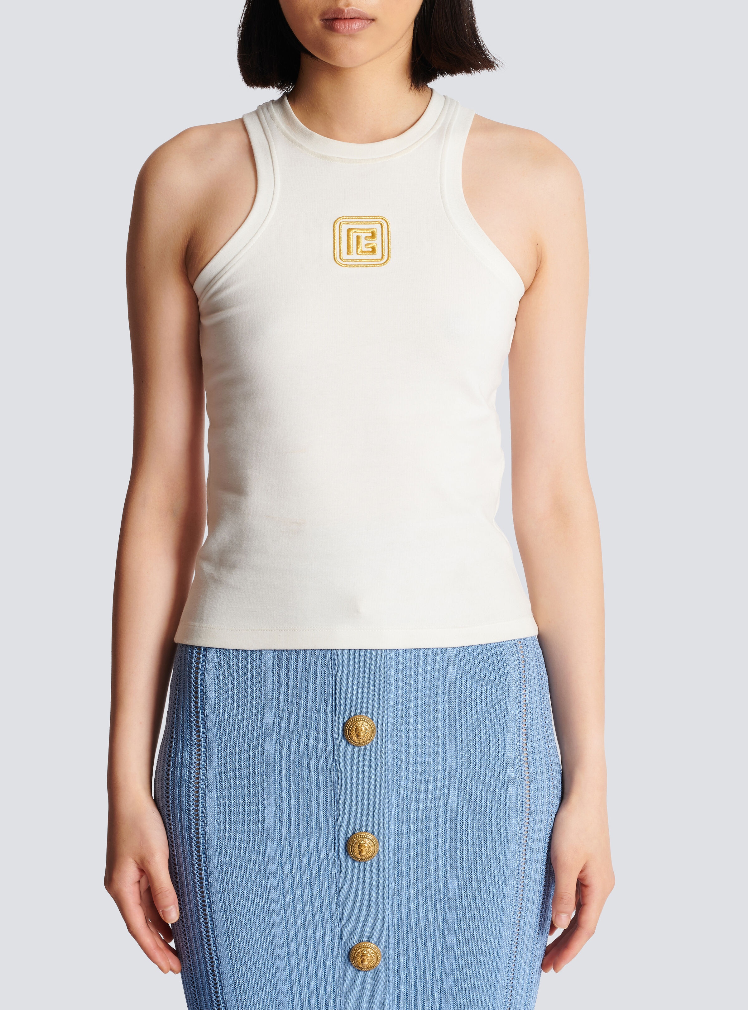 PB embroidered tank top - 5