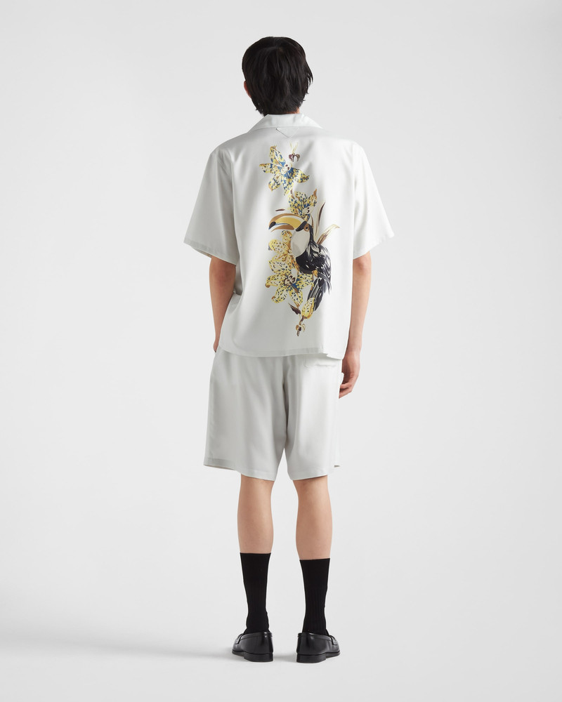 Silk Bermuda shorts 5