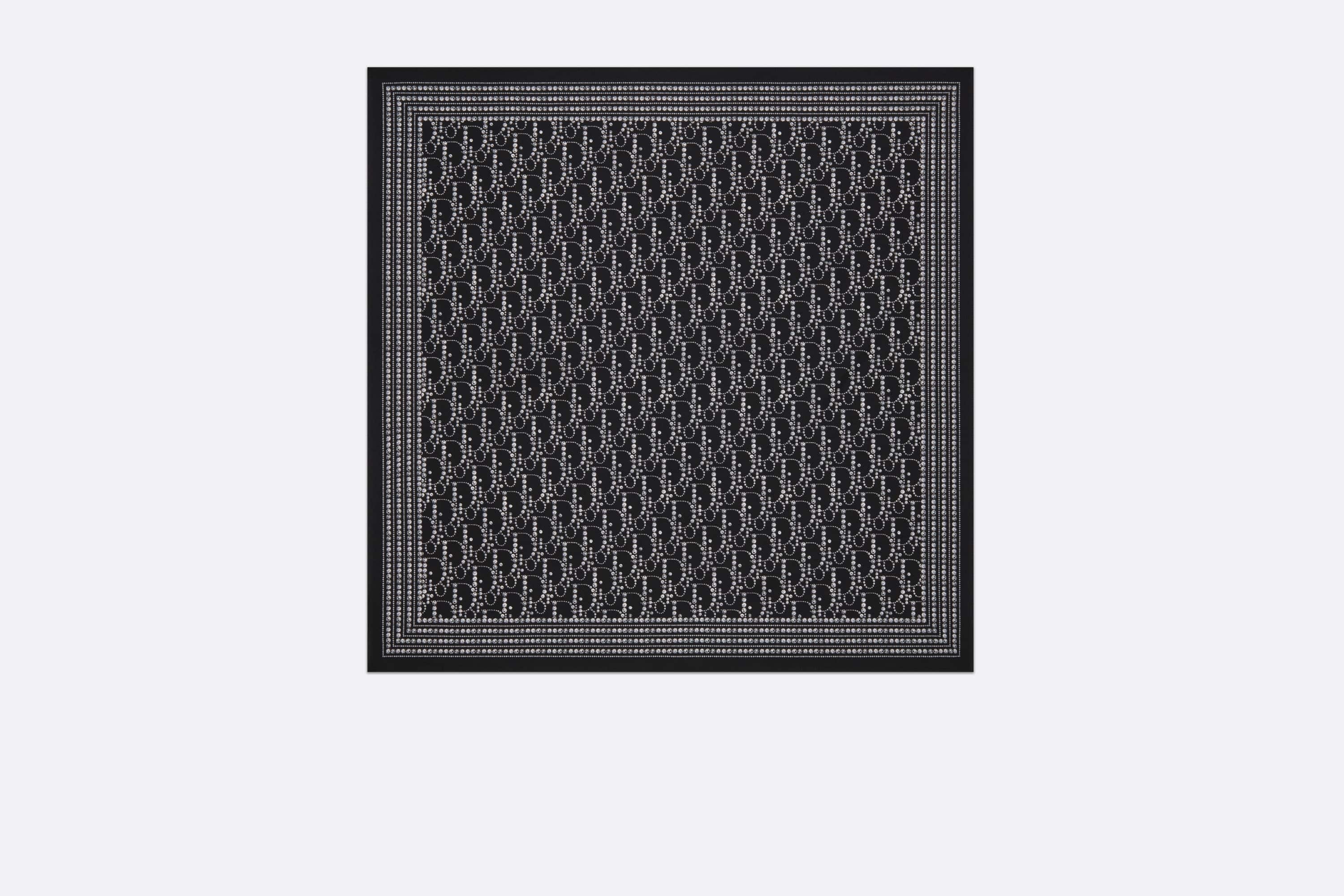 Dior Oblique Strass Bandana 1
