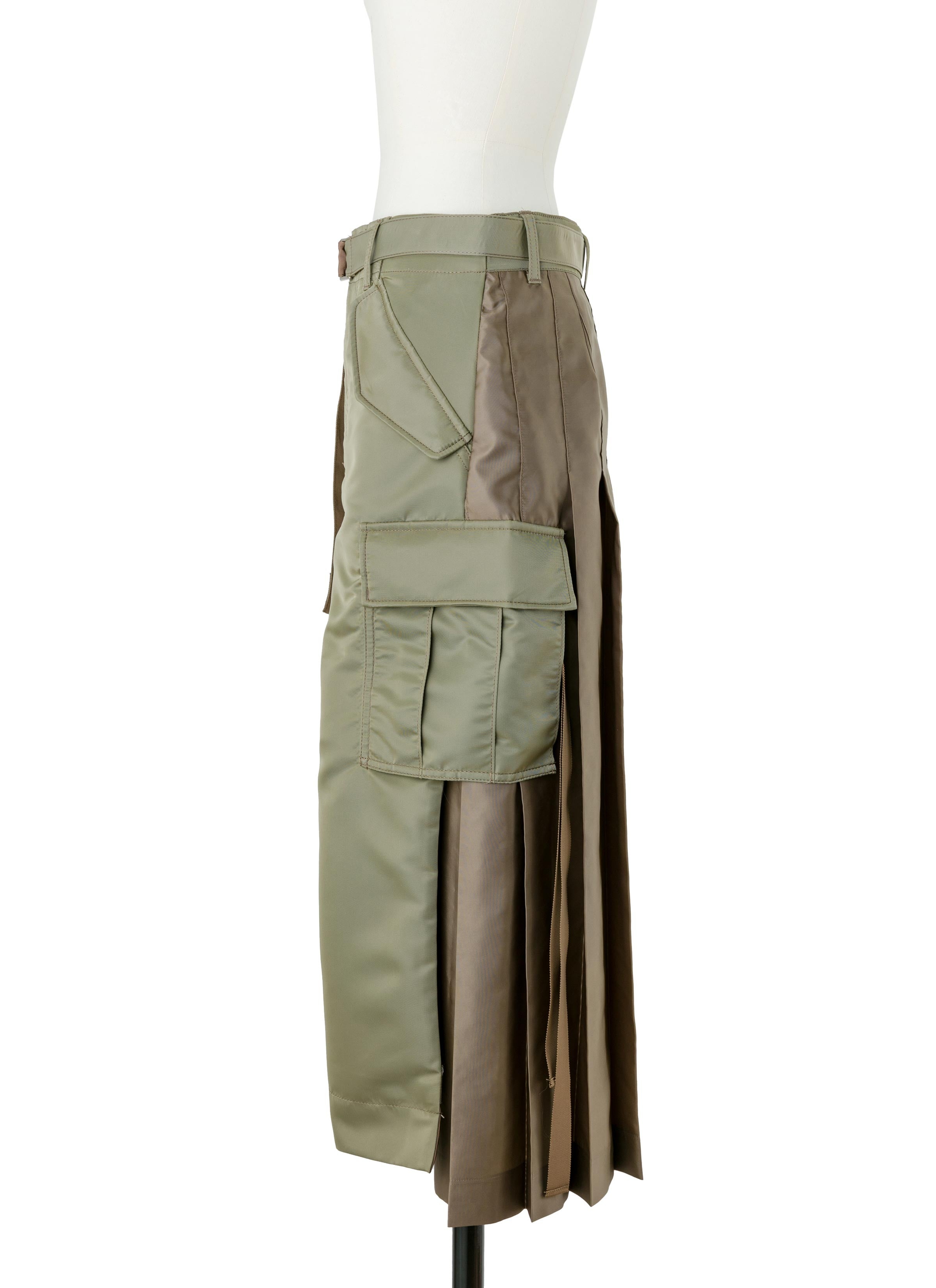 Nylon Twill Skirt - 2