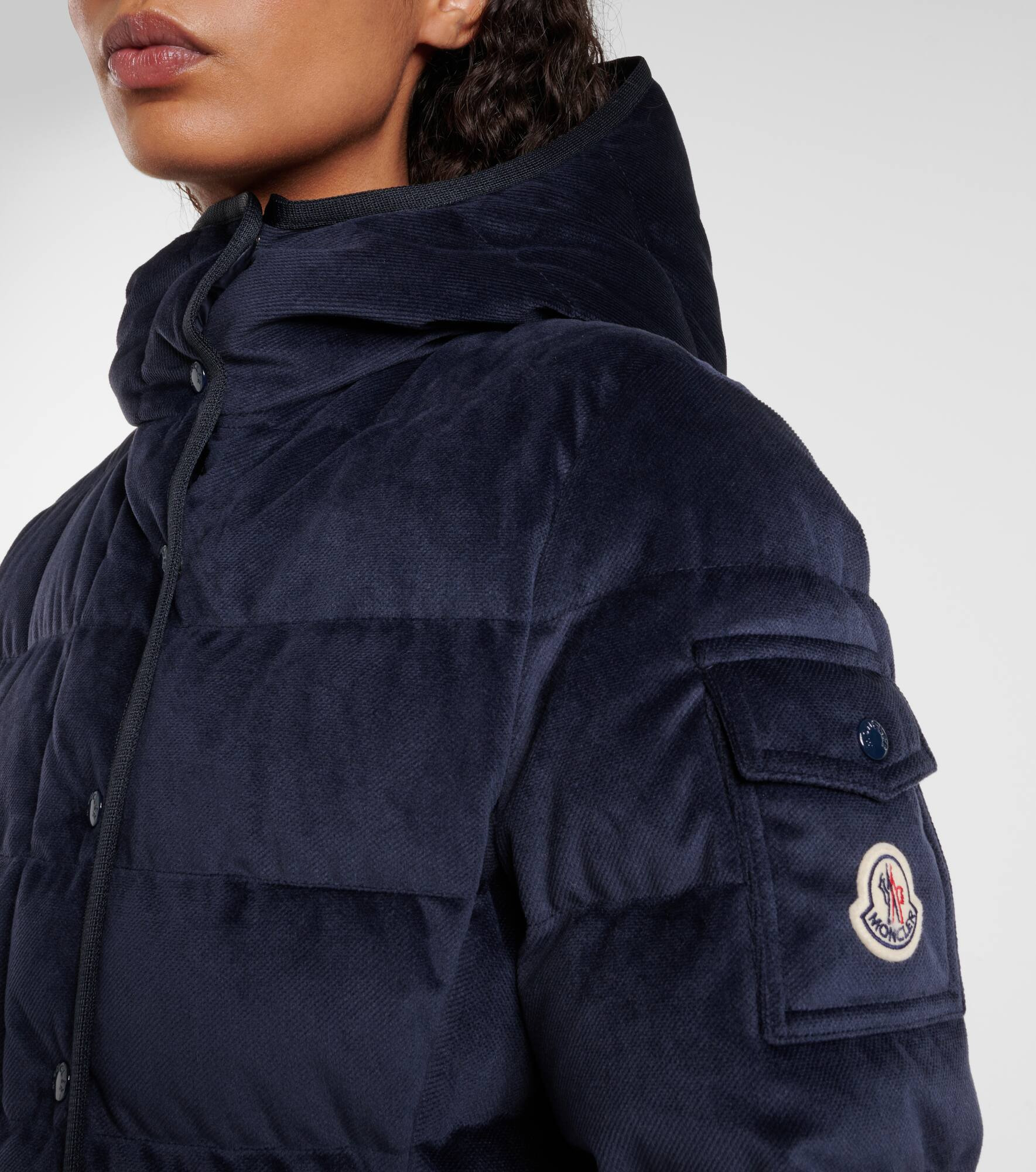 Barante velour twill down jacket - 4