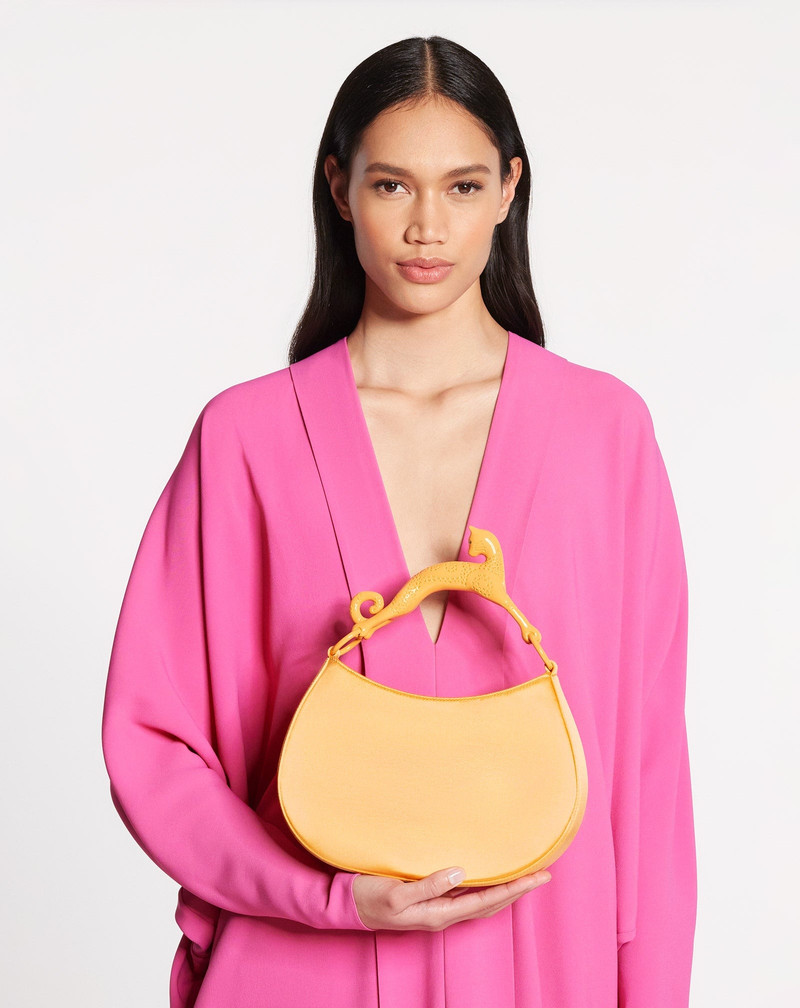 SATIN HOBO CAT BAG SM 4