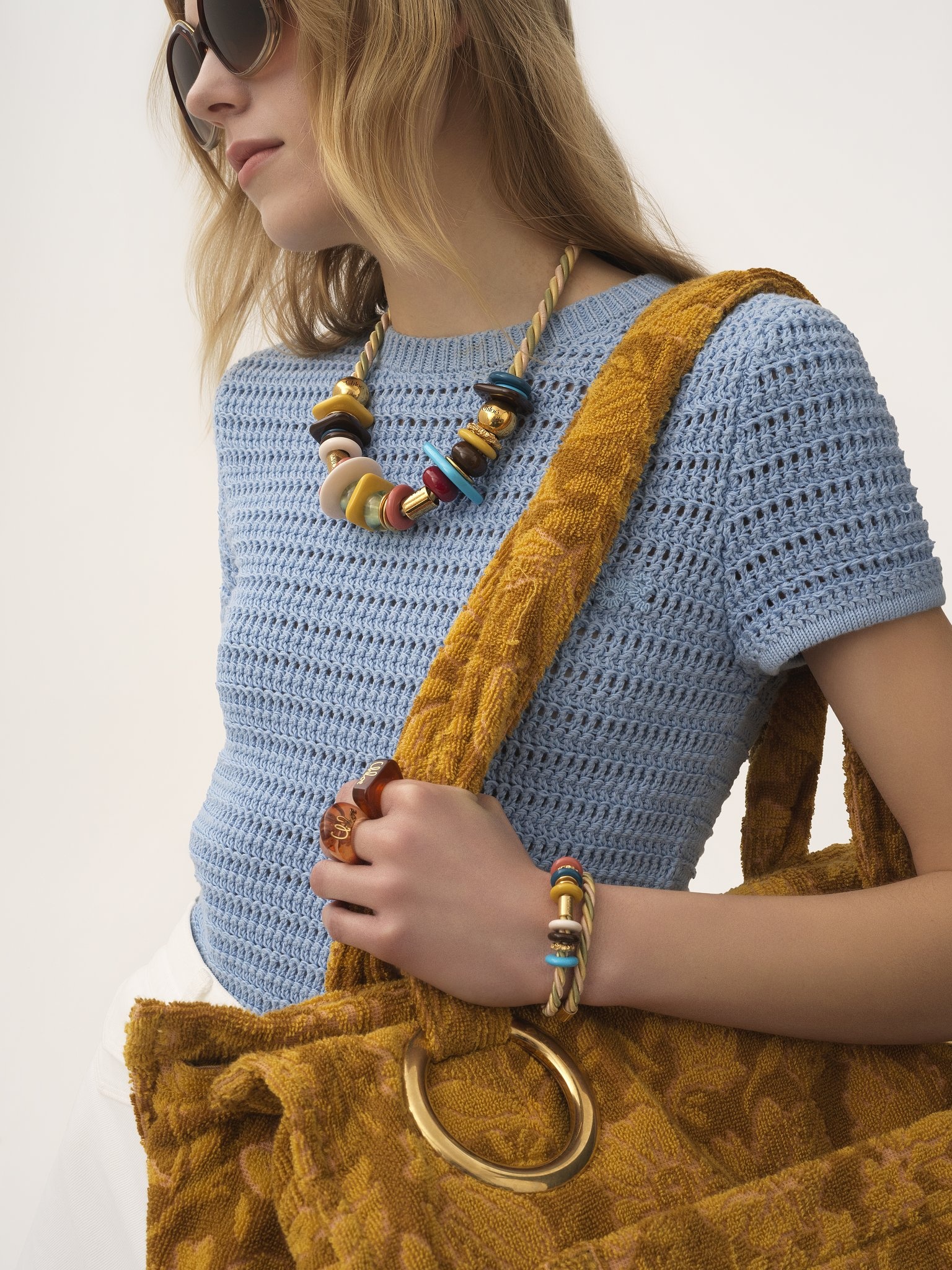 THE CHLOÉ PLAGE BRACELET-NECKLACE - 2