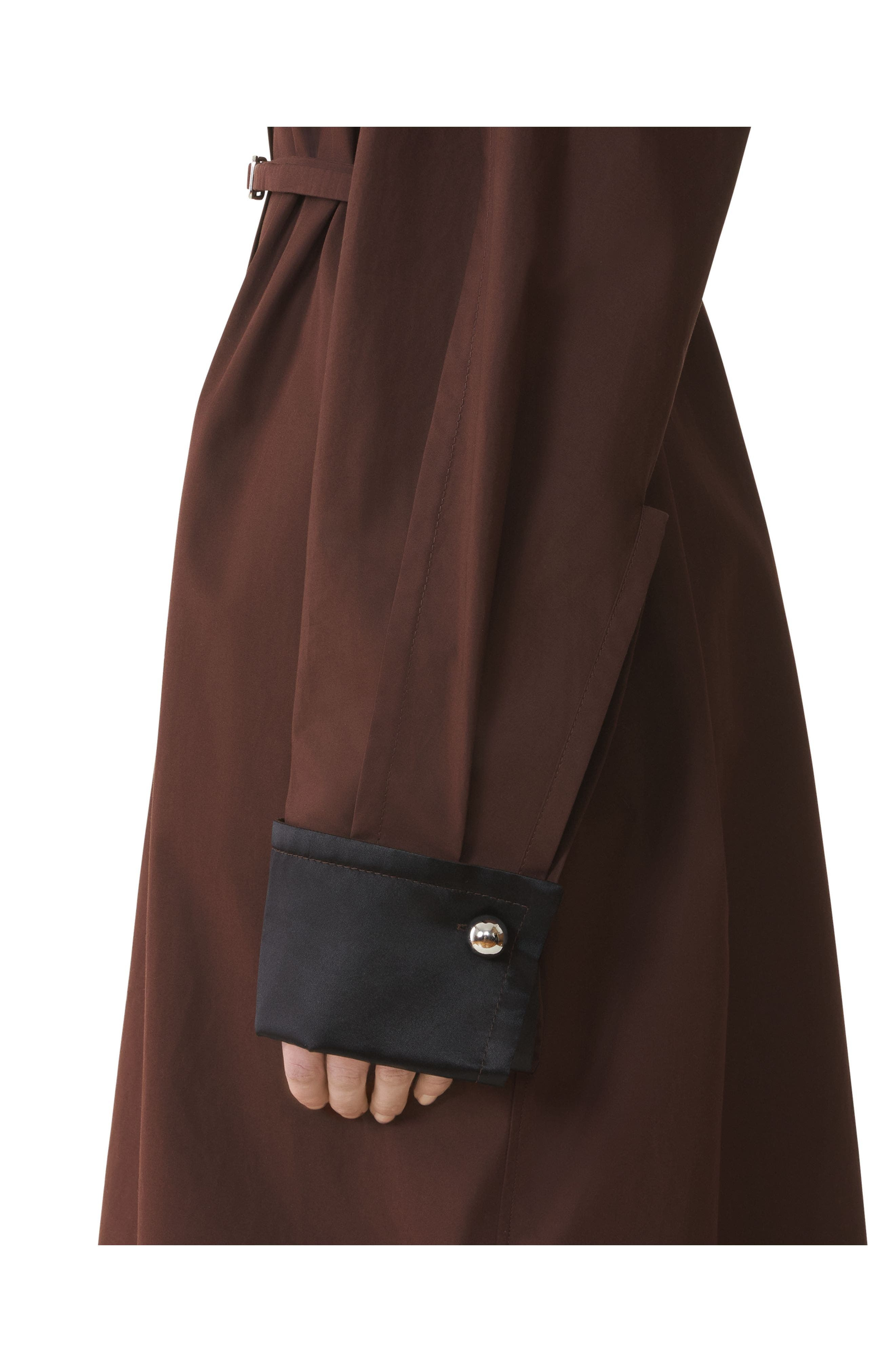 Lanvin Shirt Dress In Cotton Popelin in Mocca at Nordstrom - 6