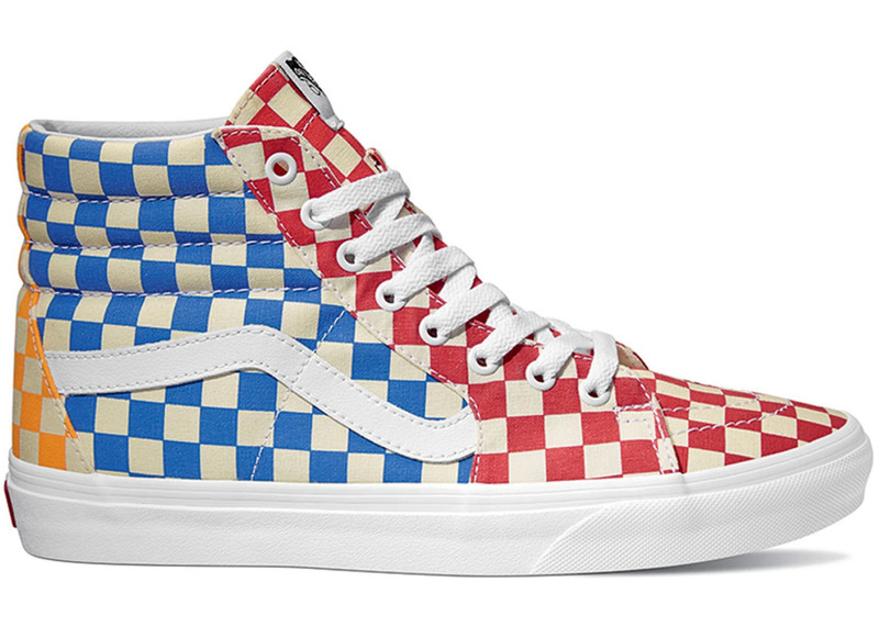 Vans Sk8-Hi Checkerboard Multi - 1