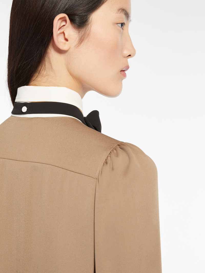 BORIS Short jumpsuit in silk charmeuse 5