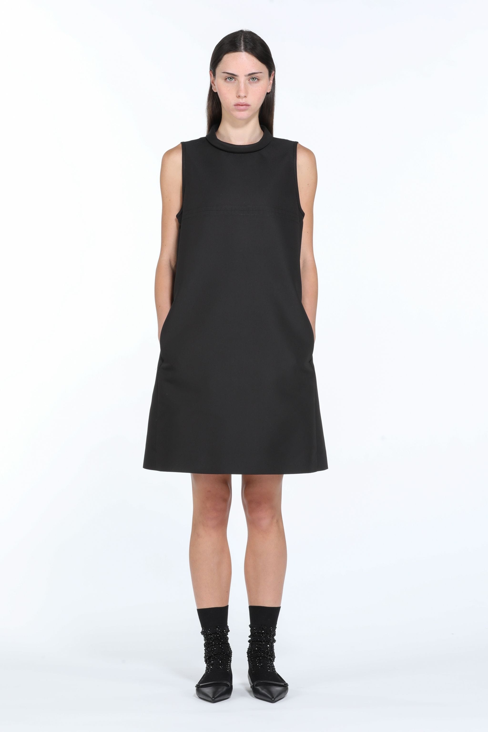 SLEEVELESS MINI DRESS - 4