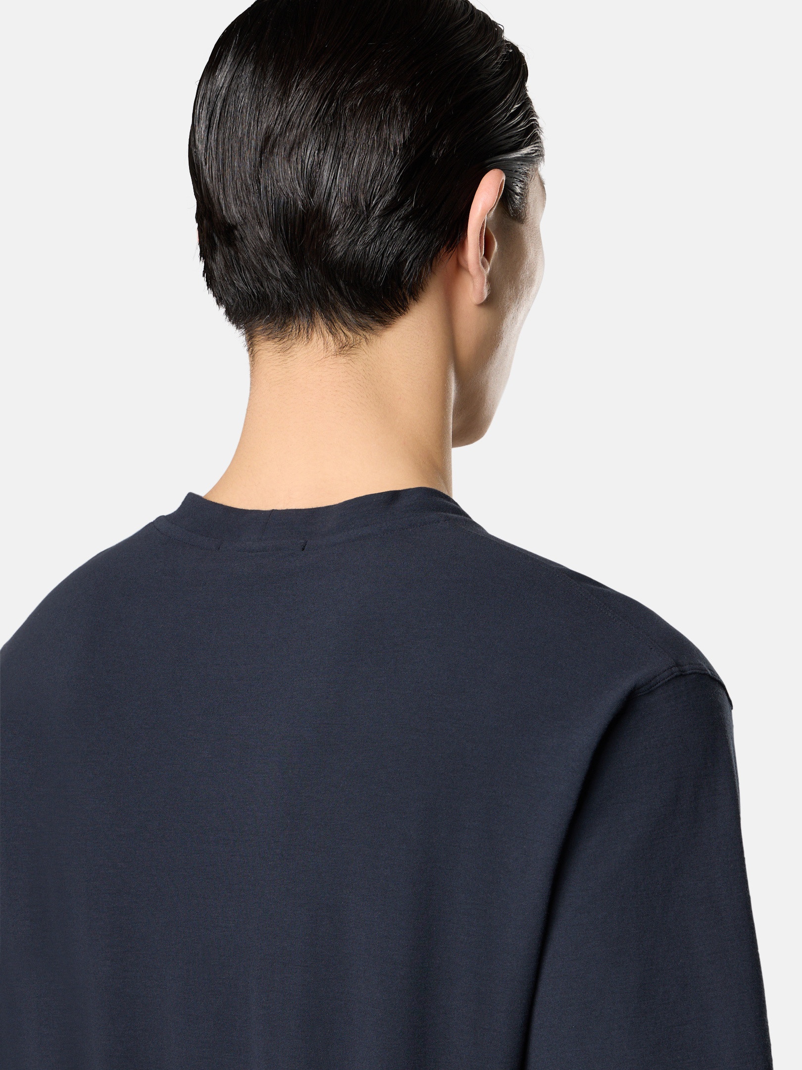STONE ｜ (2100008 Crepe Cotton Jersey_Stone  Stone Island 2100008 CREPE COTTON JERSEY_STONE ISLAND GHOST