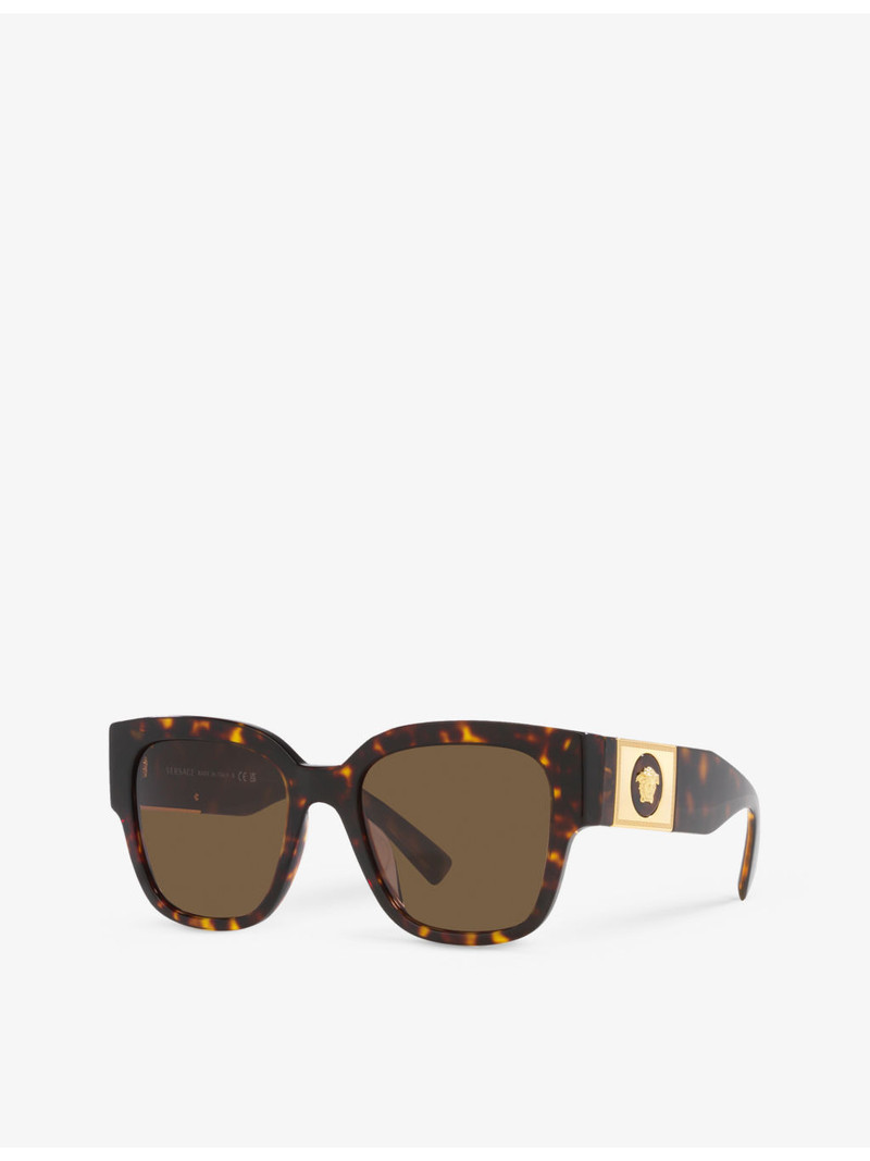 VERSACE VE4437U pillow-frame acetate sunglasses outlook