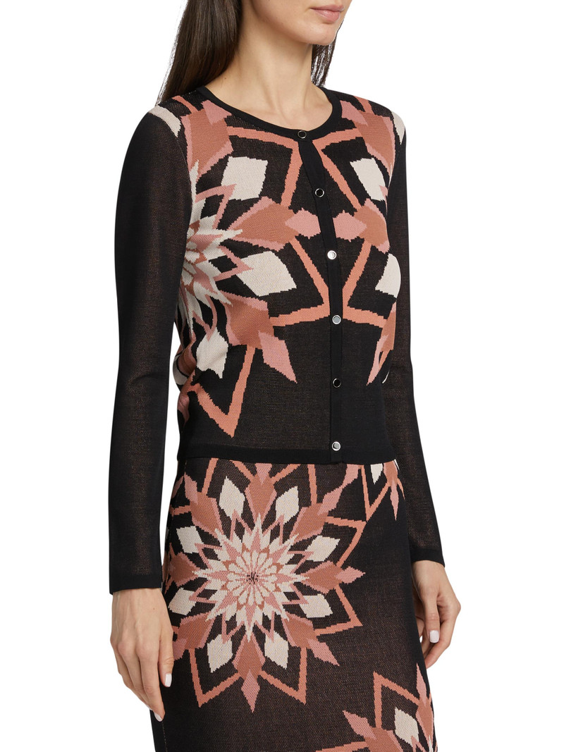 Women's Avia Jacquard Cardigan - Morrocan Snowflake 4