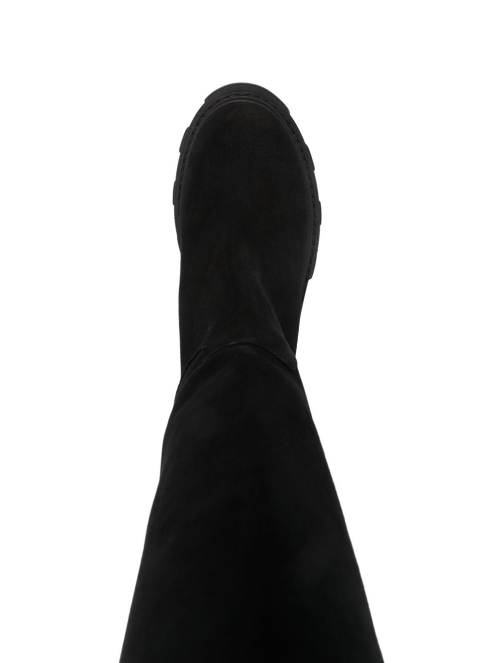 chunky-sole suede boots - 4