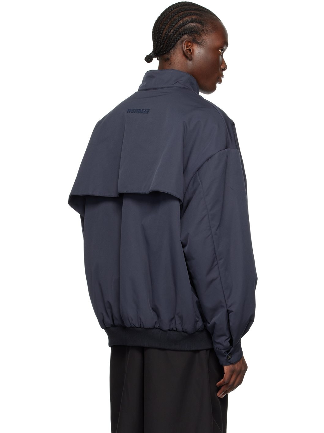 Navy Harrington Jacket - 3