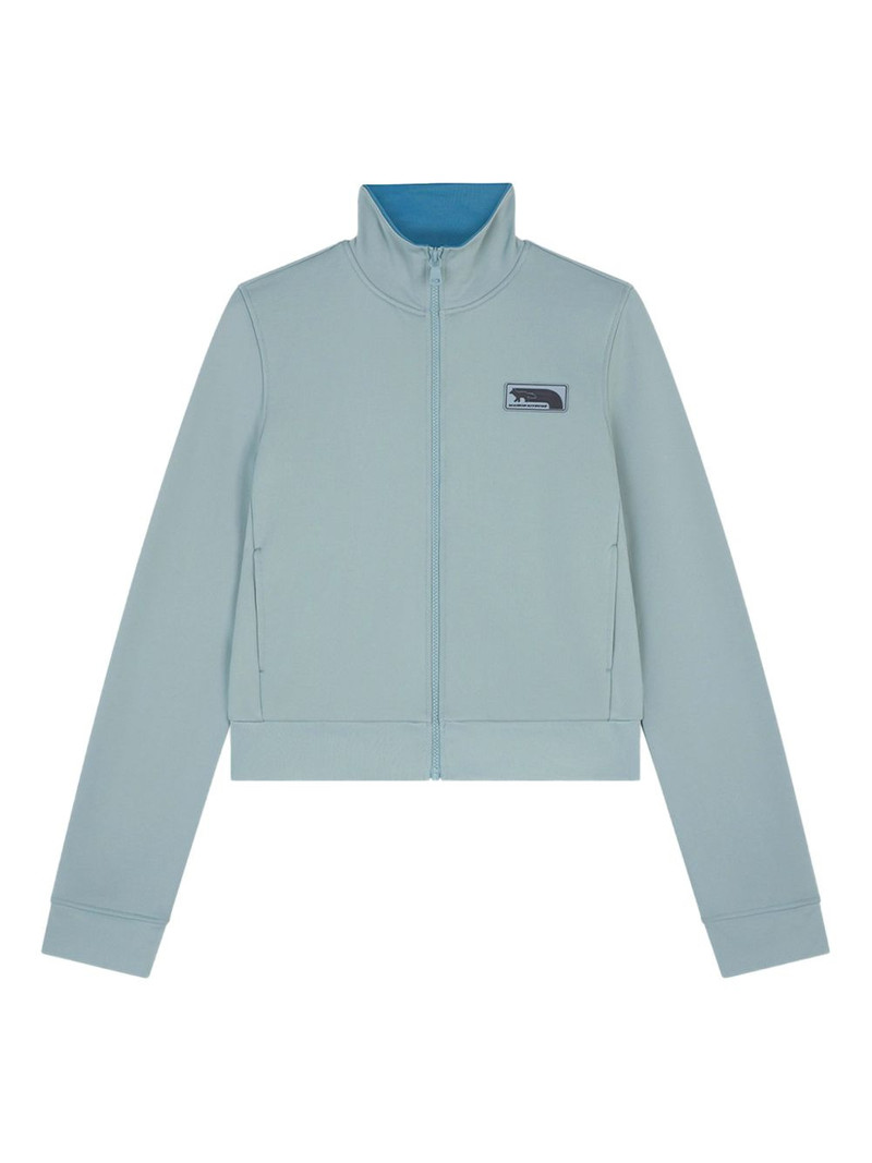 badge zip jacket 1