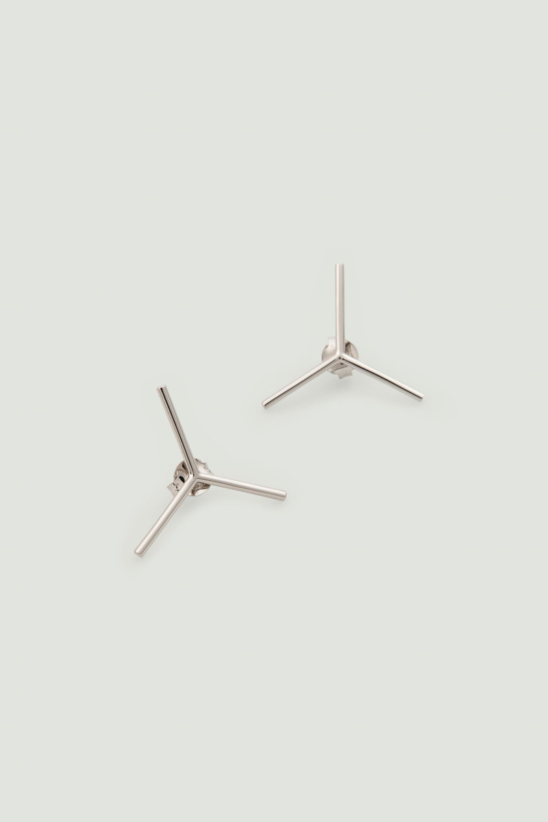 Mini Y Earrings 1
