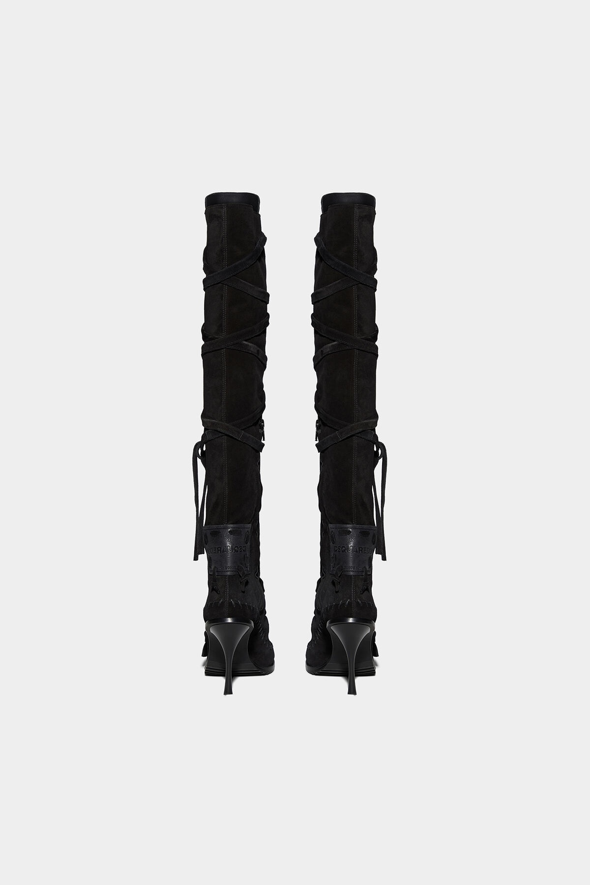 FRINGES HEELED BOOTS - 2