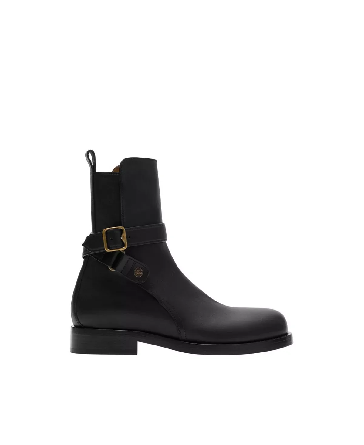 Men's Check Leather Ledger Jodphur Boots - 1