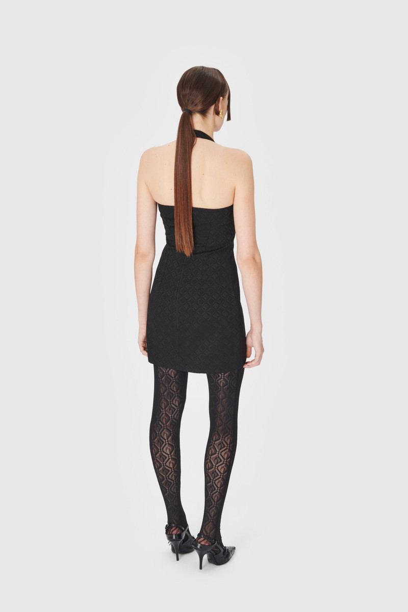Moon Diamant Jacquard Strap Dress 3
