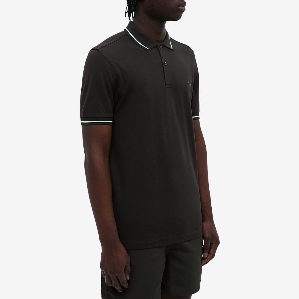 Fred Perry Slim Fit Twin Tipped Polo - 4