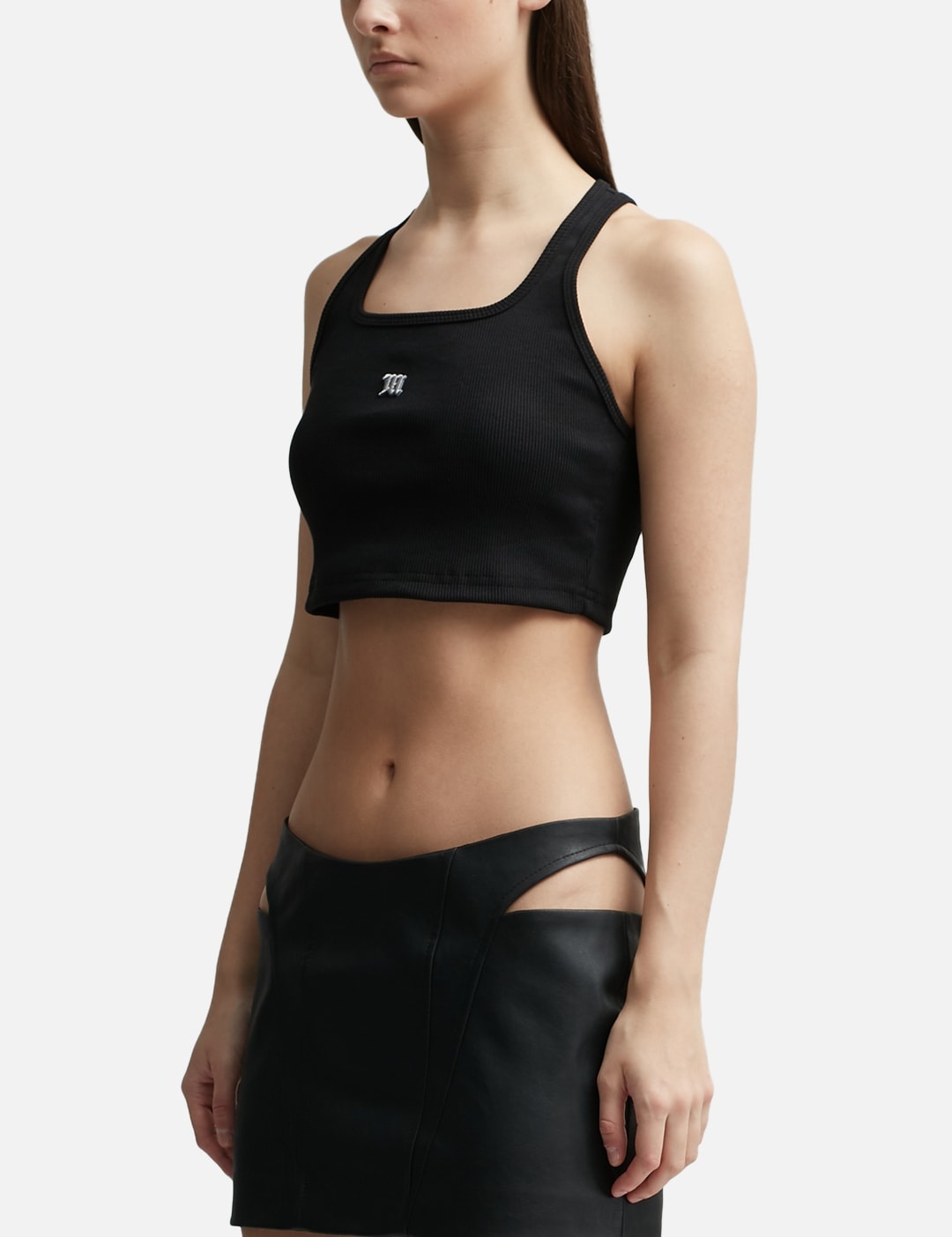 The M logo-embroidered top - 3