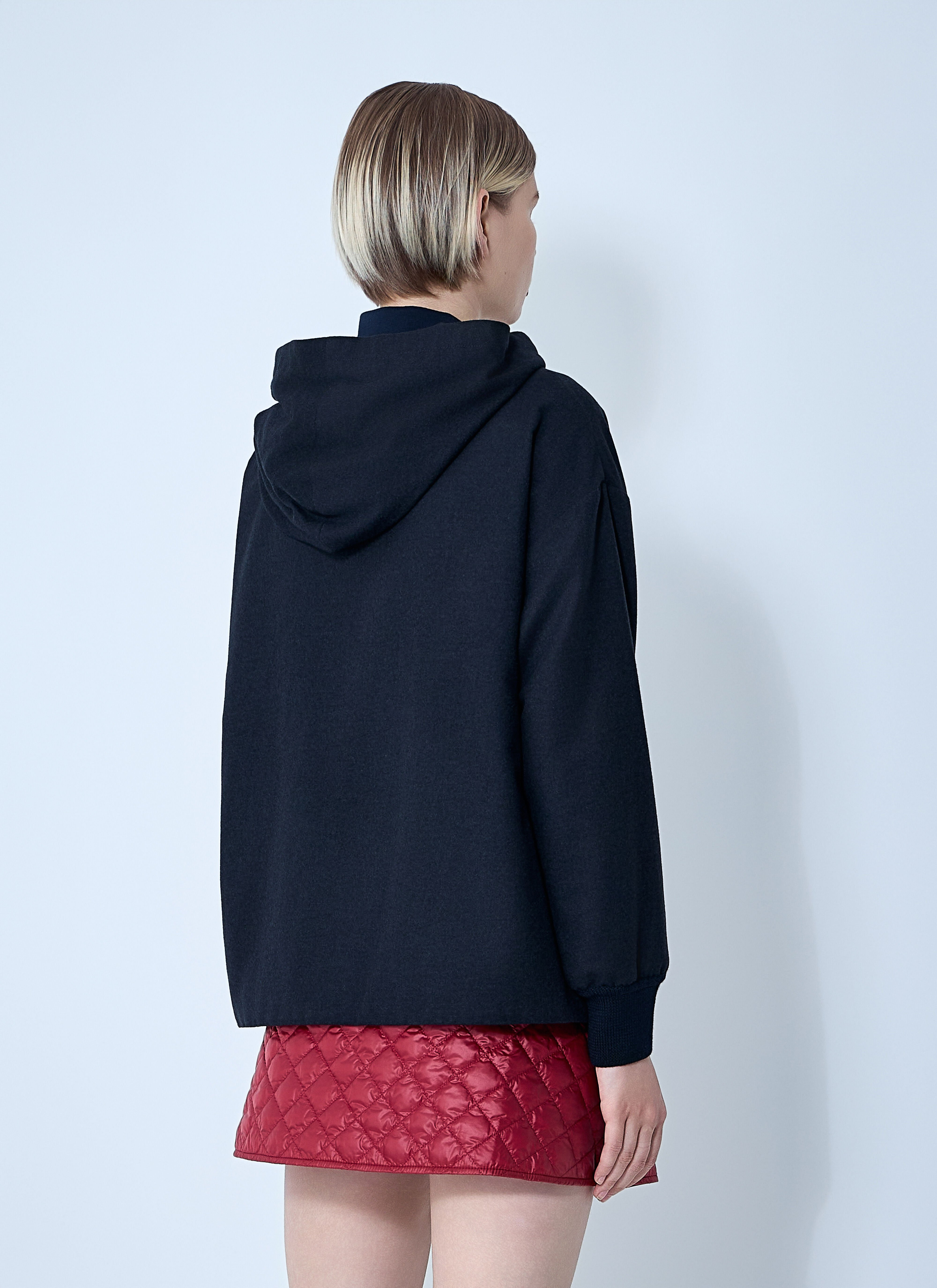 Wool-Blend Zip-Up Sweatshirt - 4