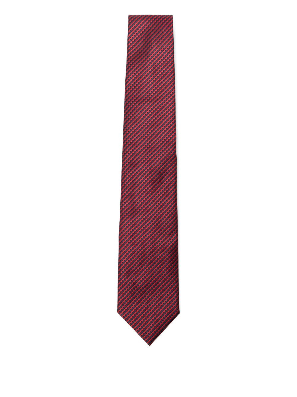 STRIPED SILK TIE - 1