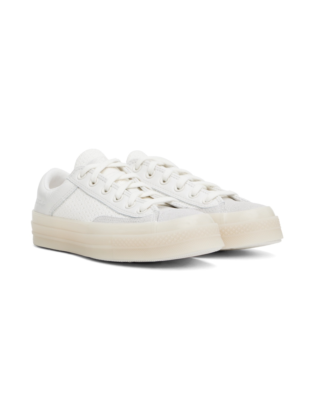 White Chuck 70 Marquis Mixed Materials Low Top Sneakers - 4