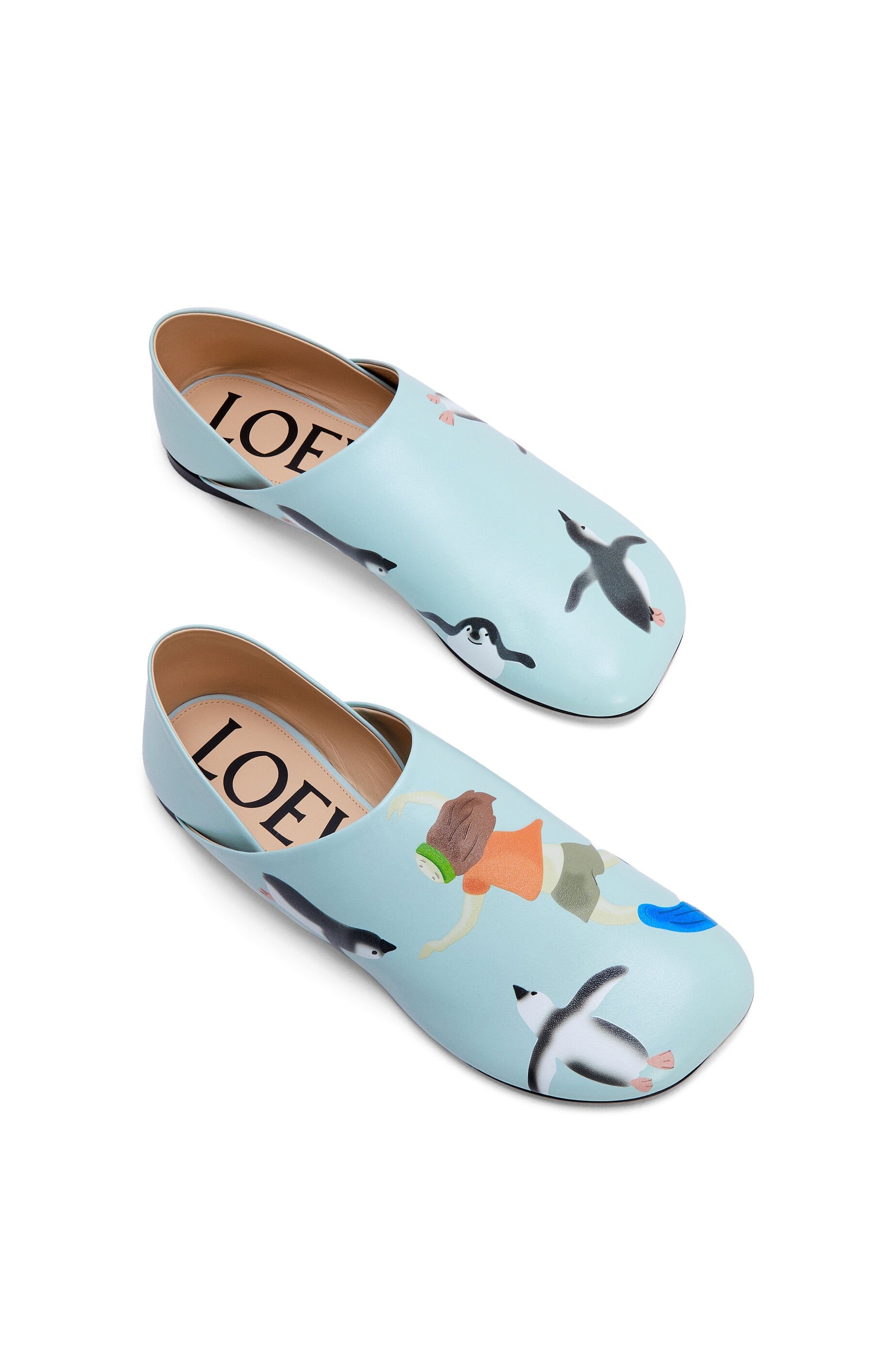 Toy slipper in printed lambskin - 4