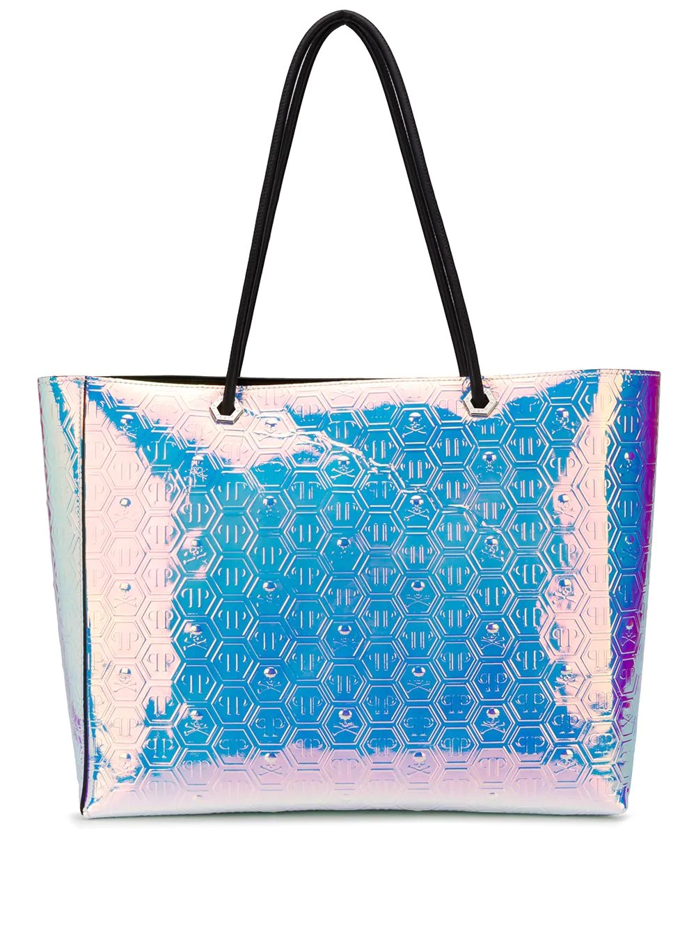 iridescent tote bag - 1