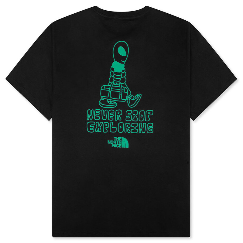 The North Face CELESTIAL DRIFT REGULAR S/S TEE - BLACK outlook