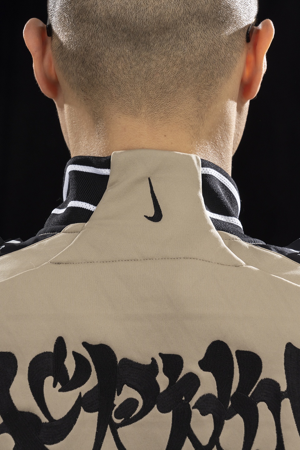 GGG-J1-247 Nike® Acronym® Track Jacket Knit Khaki/Black - 13