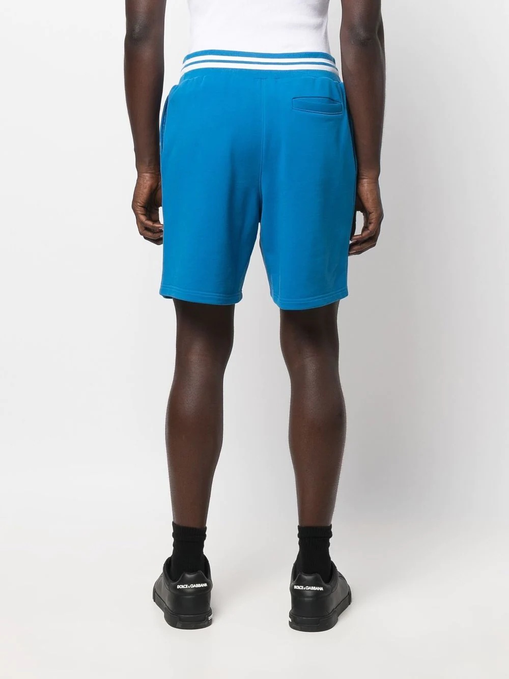 embossed-logo track shorts - 4