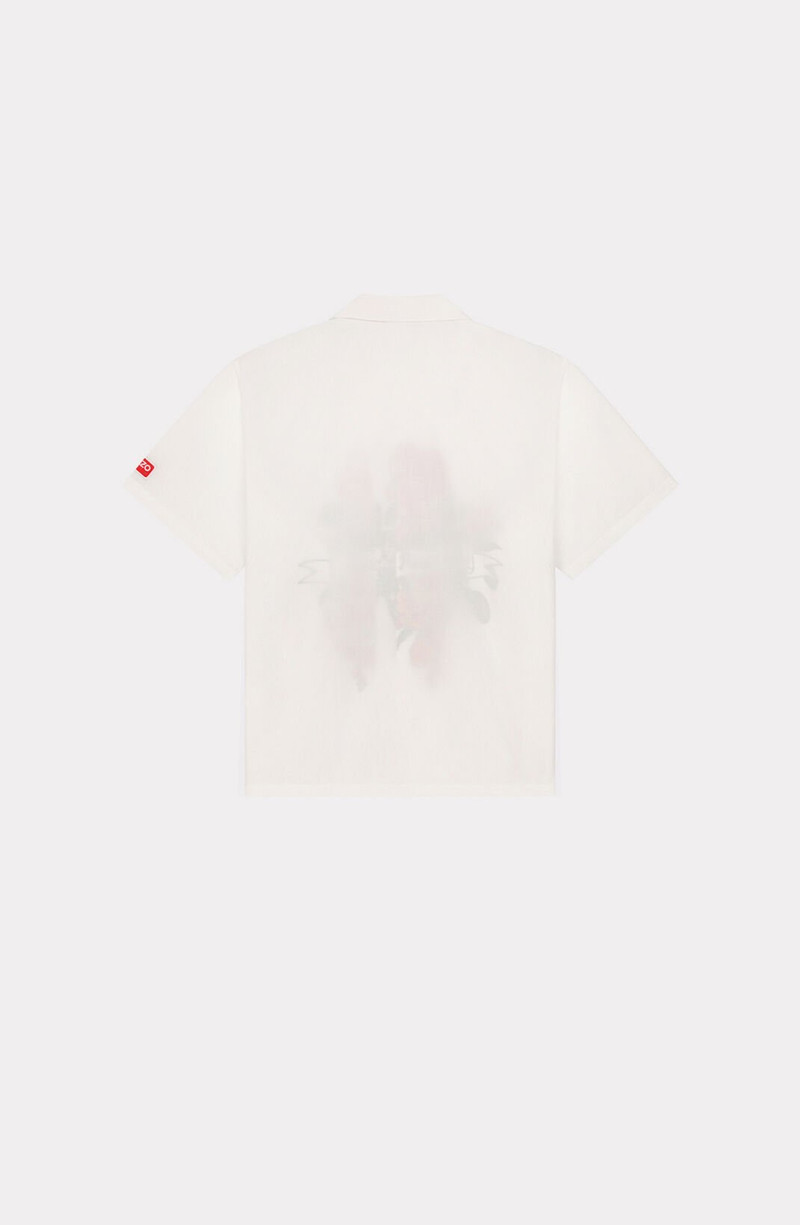 KENZO 'Aloha Flower Tattoo' Hawaiian shirt outlook