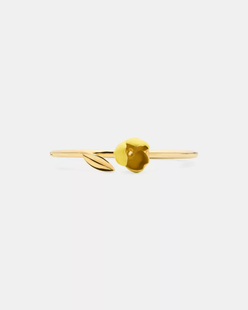 Golden Bloom Bangle - 1