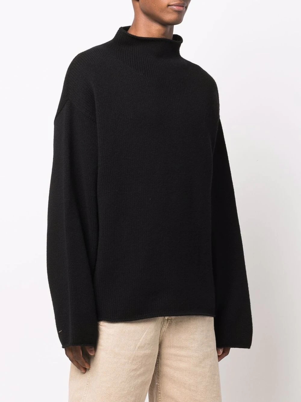 oversized cashmere jumper - 3