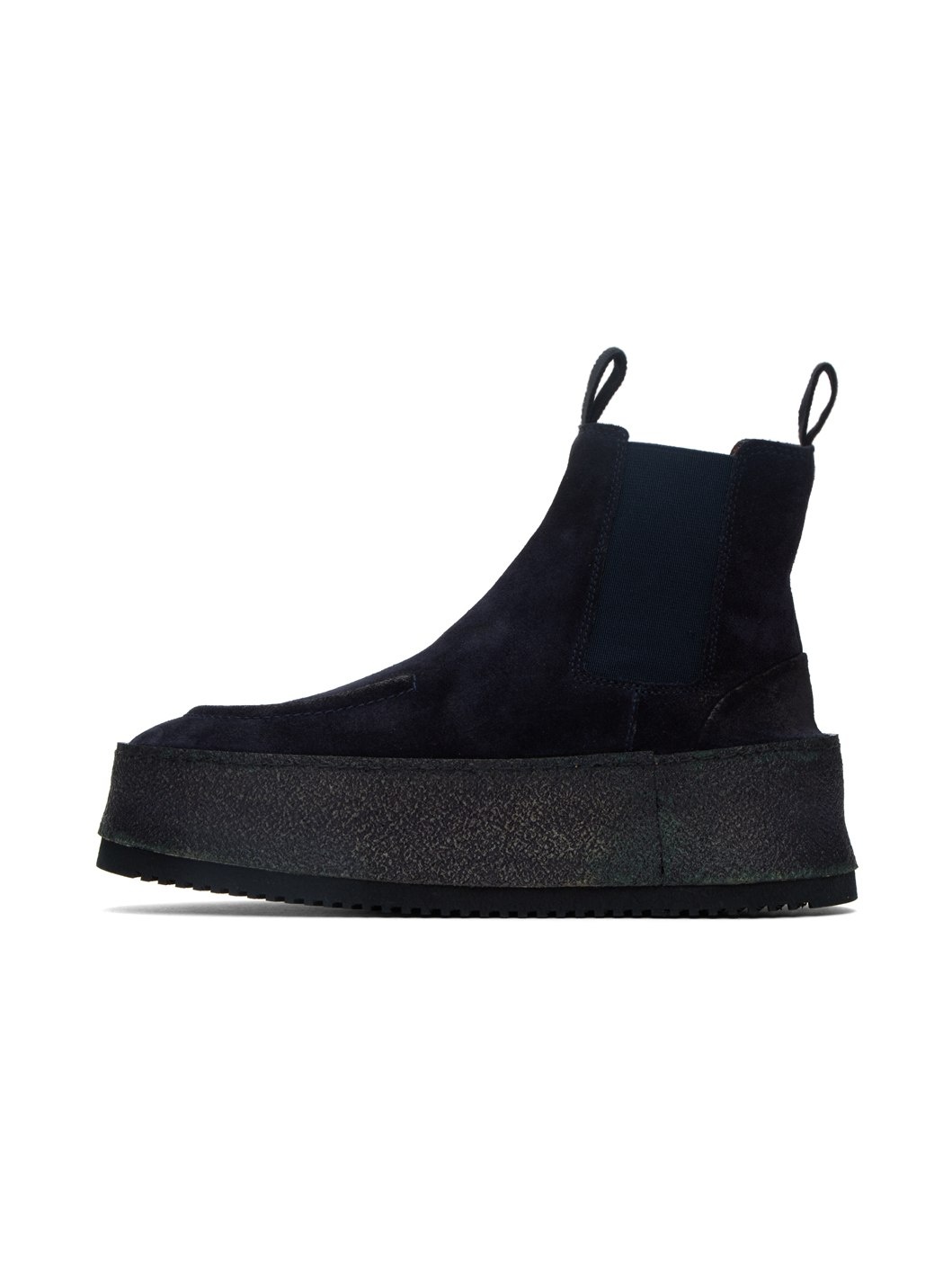 SSENSE Exclusive Navy Parapana Beatles Boots - 3