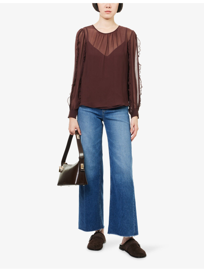 PAIGE "Anessa 31"" Wide-Leg Denim Jeans" outlook