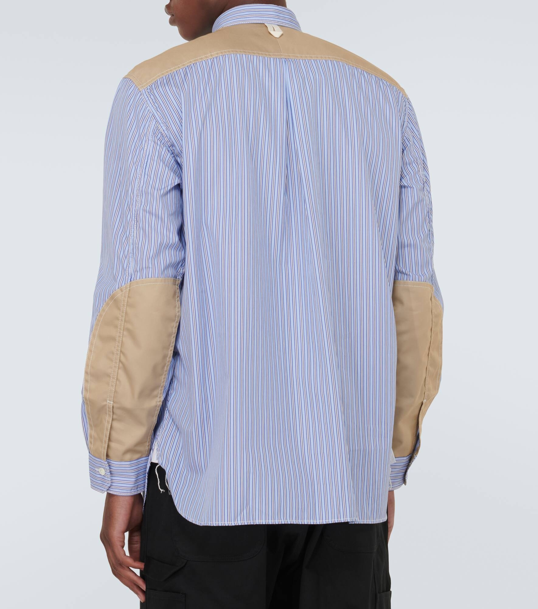 x Roy Lichtenstein patchwork cotton shirt - 4