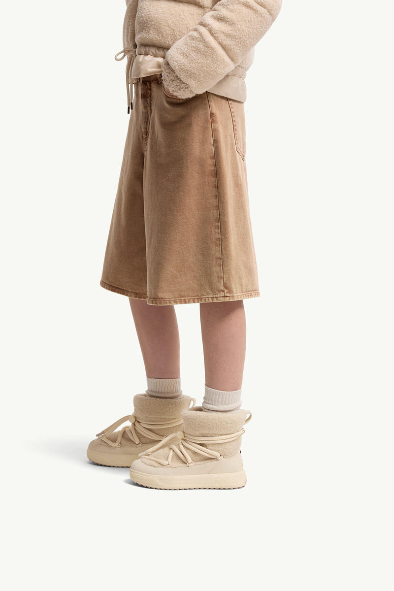 Moncler Moncler Altive Mid Teddy Snow Boots outlook