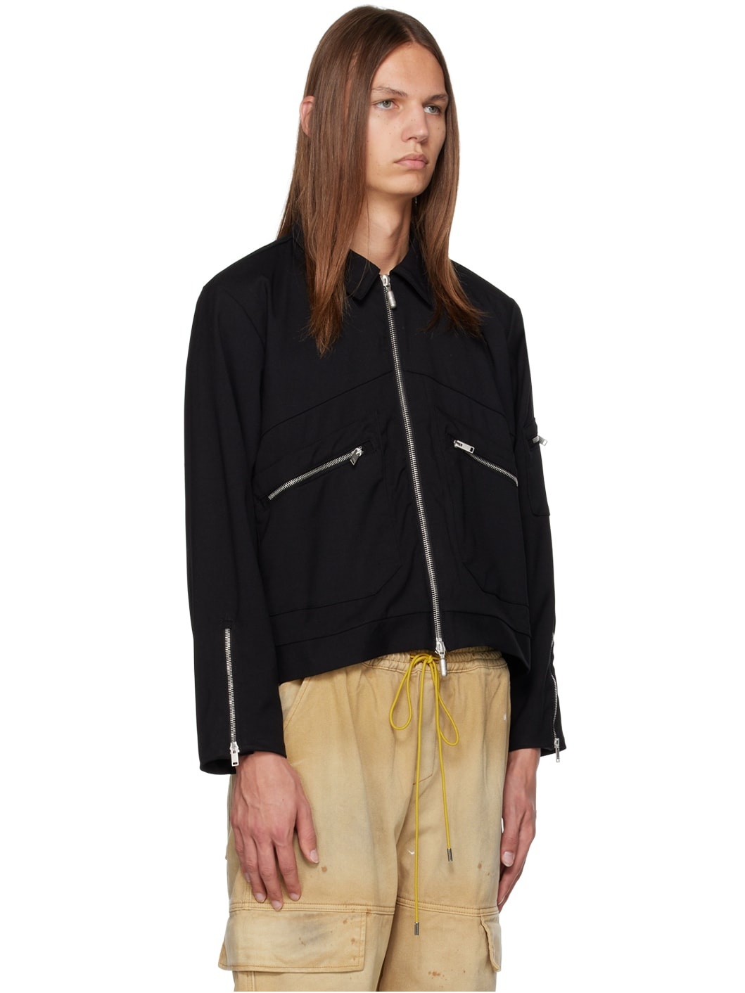 Black Suiting Jacket - 2