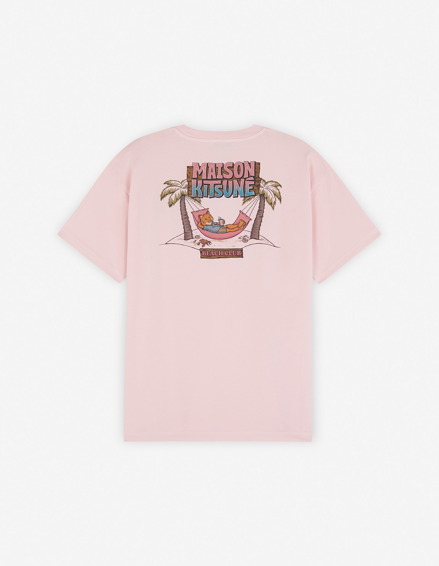 6-18 MAISON KITSUNE BEACH CLUB RELAXED TEE-SHIRT - 6