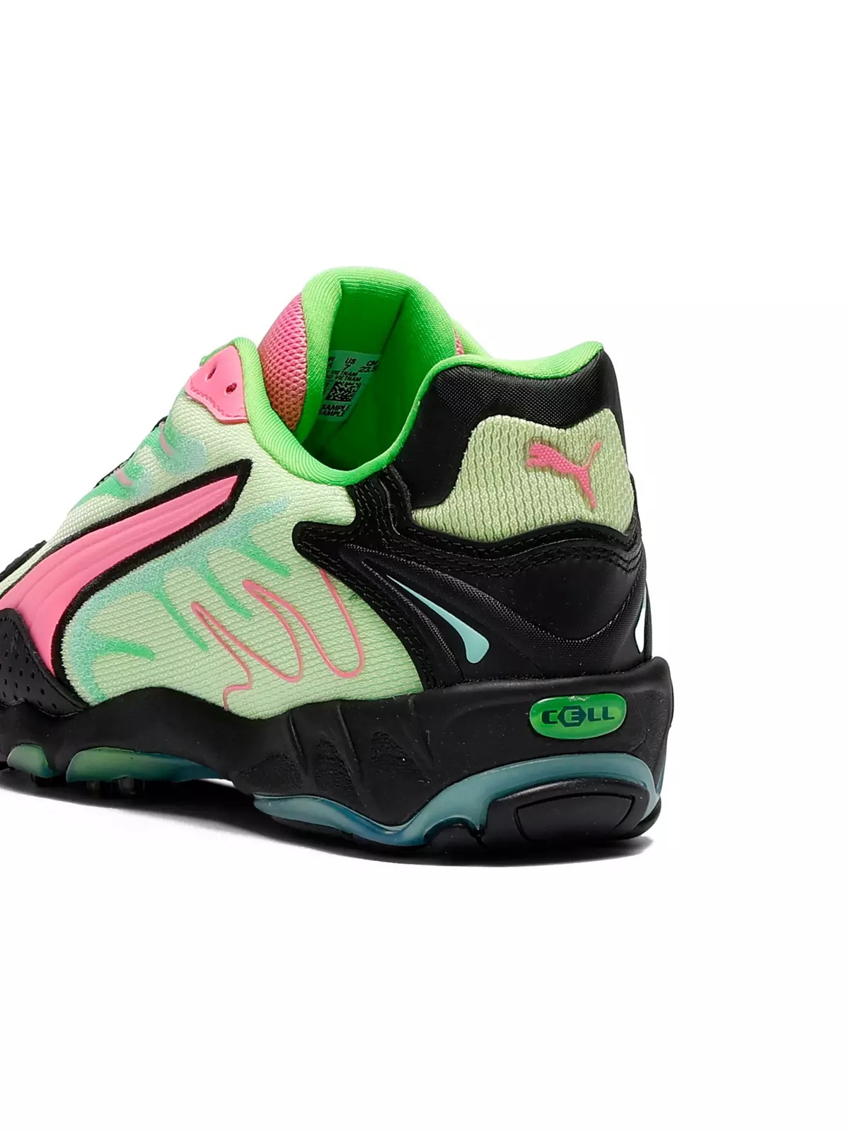 PUMA Inhale Speed Style "Fresh Yellow/Pitch Green" Women's Shoe - 6